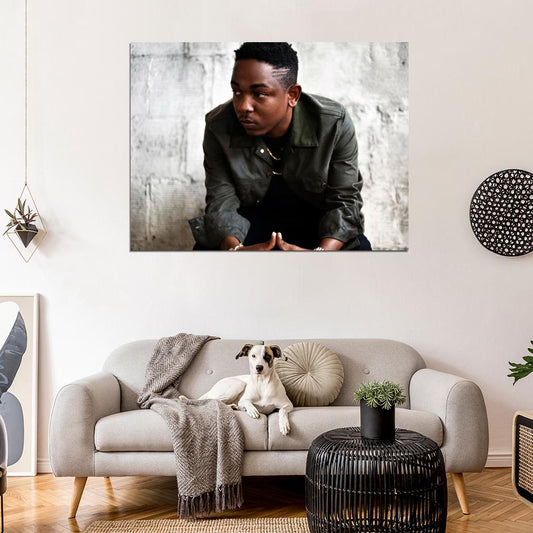 Kendrick Lamar Rapper Hip-Hop Music Rap Wall Art Print Poster