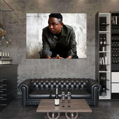 Kendrick Lamar Rapper Hip-Hop Music Rap Wall Art Print Poster