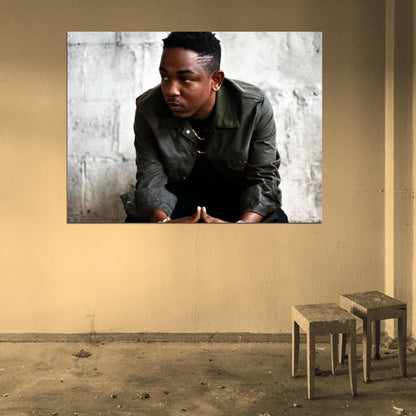 Kendrick Lamar Rapper Hip-Hop Music Rap Wall Art Print Poster