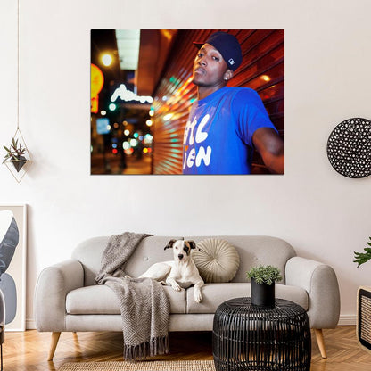 Lecrae Moore Rapper Christian Hip-Hop Music Rap Wall Art Print Poster