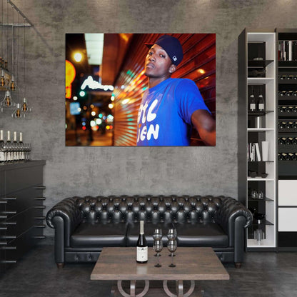 Lecrae Moore Rapper Christian Hip-Hop Music Rap Wall Art Print Poster