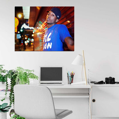Lecrae Moore Rapper Christian Hip-Hop Music Rap Wall Art Print Poster