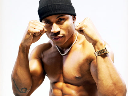 LL Cool J Shortless Muscles Rapper Hip-Hop Music Rap Wall Art Print Poster