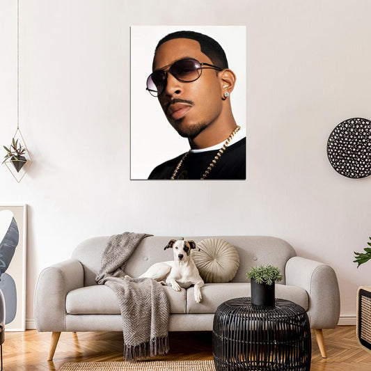 Ludacris Awesome Portrait Rapper Hip-Hop Music Rap Wall Art Print Poster