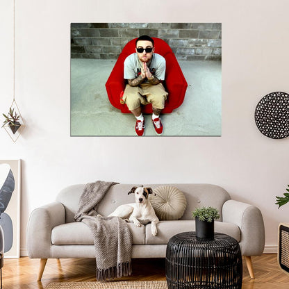 Mac Miller Rapper Hip-Hop Music Rap Wall Art Print Poster