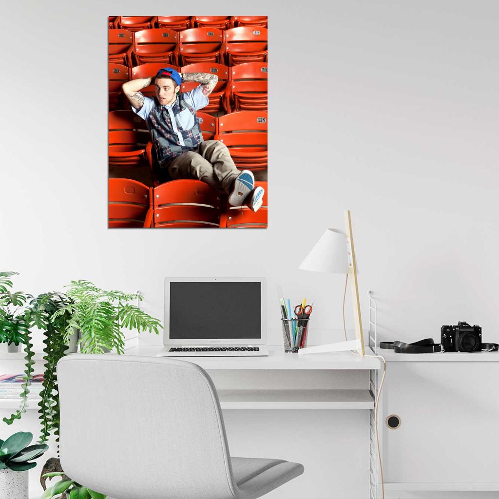 Mac Miller Rapper Hip-Hop Music Rap Wall Art Print Poster
