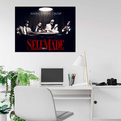 Maybach Music Group MMG Rick Ross Rapper Hip-Hop Music Rap Wall Art Print Poster