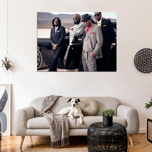 Maybach Music Group MMG Rick Ross Rapper Hip-Hop Music Rap Wall Art Print Poster