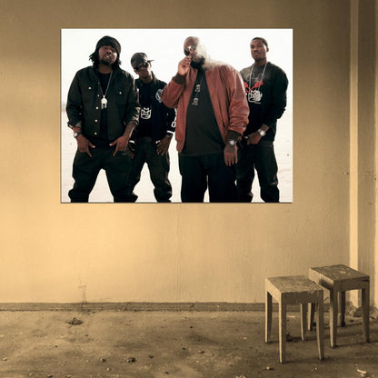 Maybach Music Group MMG Rick Ross Rapper Hip-Hop Music Rap Wall Art Print Poster