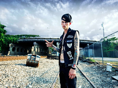 Machine Gun Kelly MGK Rapper Hip-Hop Music Rap Wall Art Print Poster
