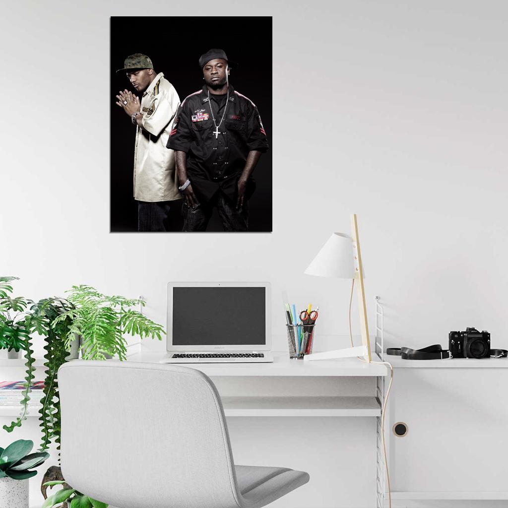 Mobb Deep Havoc Prodigy Rapper Hip-Hop Music Rap Wall Art Print Poster