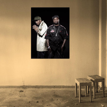 Mobb Deep Havoc Prodigy Rapper Hip-Hop Music Rap Wall Art Print Poster