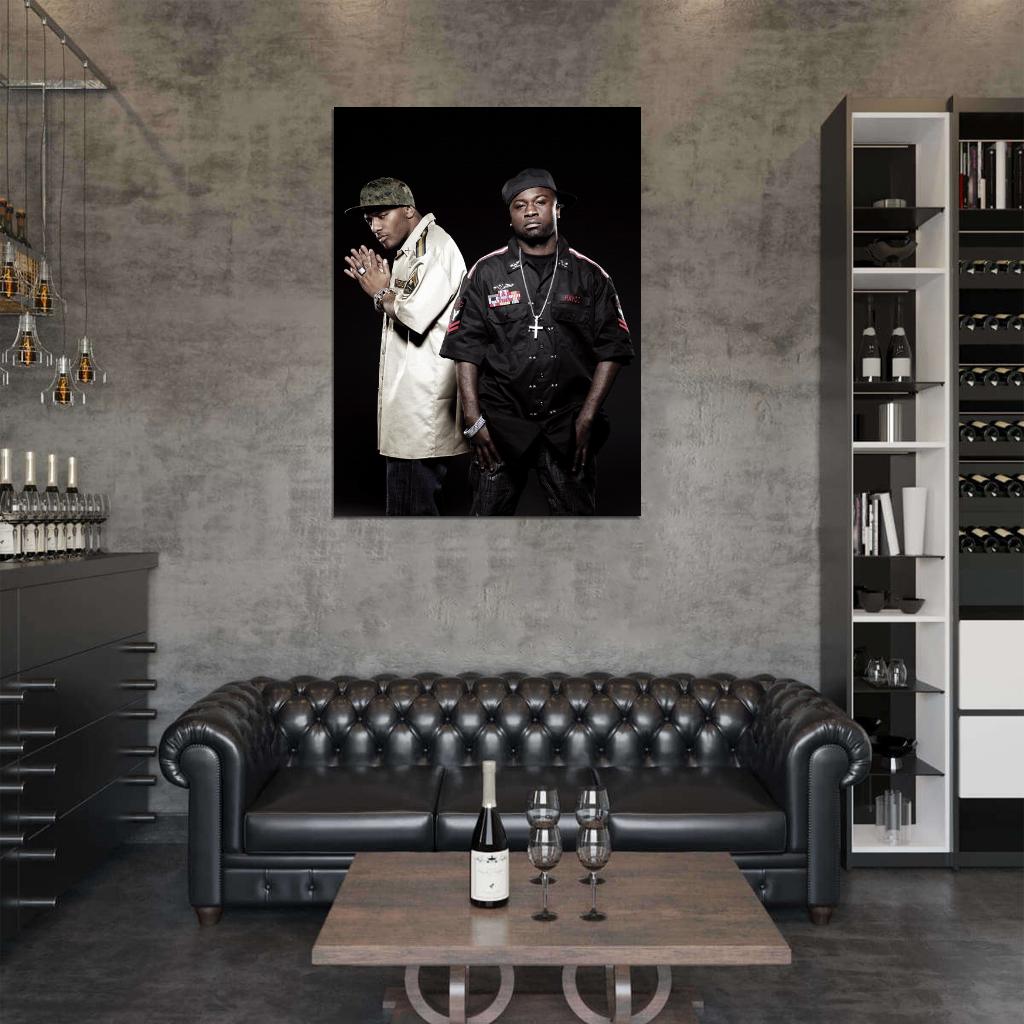 Mobb Deep Havoc Prodigy Rapper Hip-Hop Music Rap Wall Art Print Poster