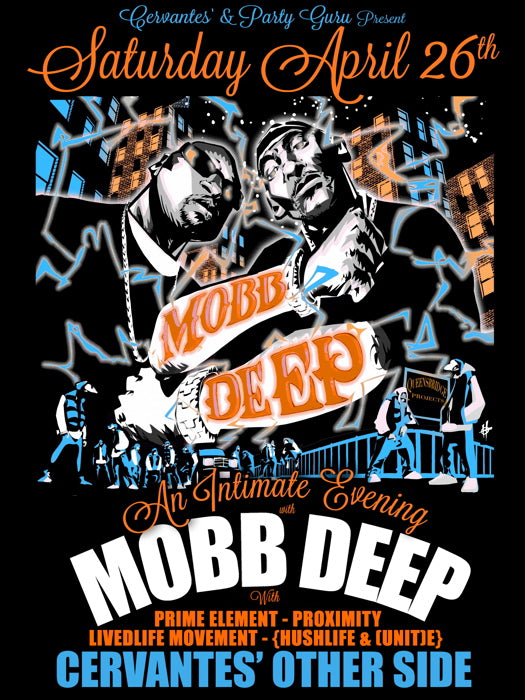 Mobb Deep Art Havoc Prodigy Rapper Hip-Hop Music Rap Wall Art Print Poster