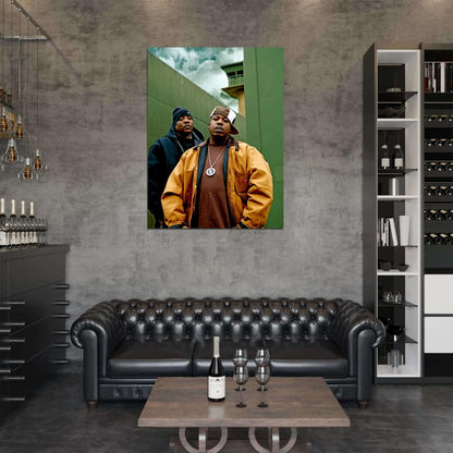 MOP Mash Out Posse Billy Danze Lil' Fame Rapper Hip-Hop Music Rap Wall Art Print Poster