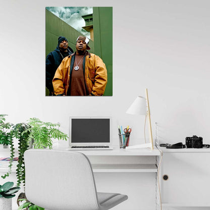 MOP Mash Out Posse Billy Danze Lil' Fame Rapper Hip-Hop Music Rap Wall Art Print Poster