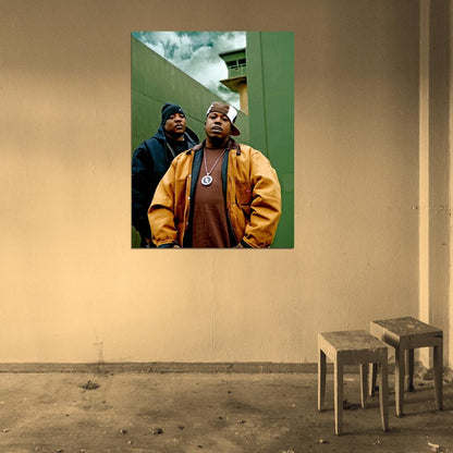 MOP Mash Out Posse Billy Danze Lil' Fame Rapper Hip-Hop Music Rap Wall Art Print Poster