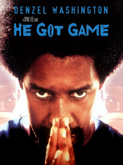 Denzel Washington He Got Game Movie Spike Lee Basketball Wall Art Print Poster