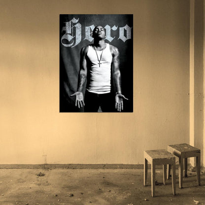 Nas Rapper Hip-Hop Music Rap Wall Art Print Poster