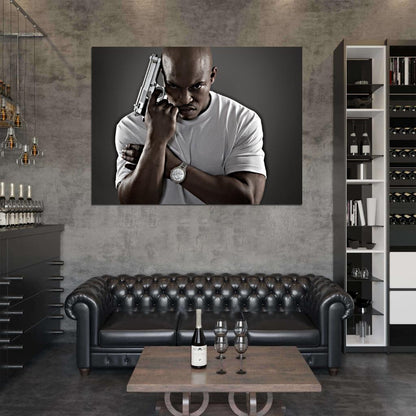 Sticky Fingaz ONYX Pistol Gun Rapper Hip-Hop Music Rap Wall Art Print Poster