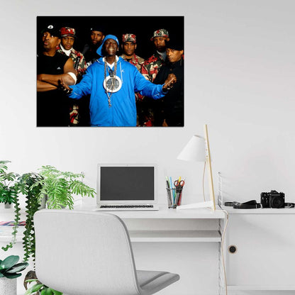 Public Enemy Flavor Flav Band Group Rapper Hip-Hop Music Rap Wall Art Print Poster