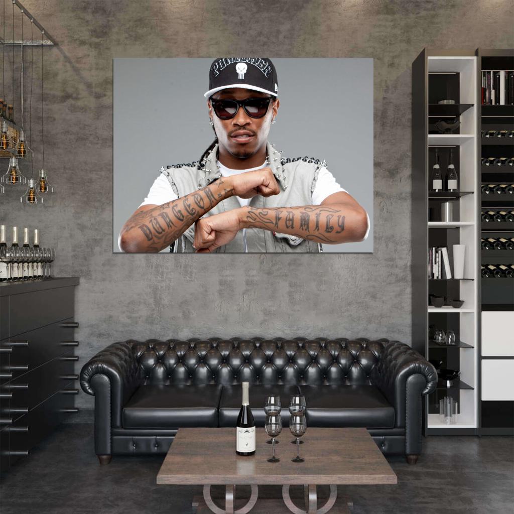 Pusha T Rapper Hip-Hop Music Rap Wall Art Print Poster