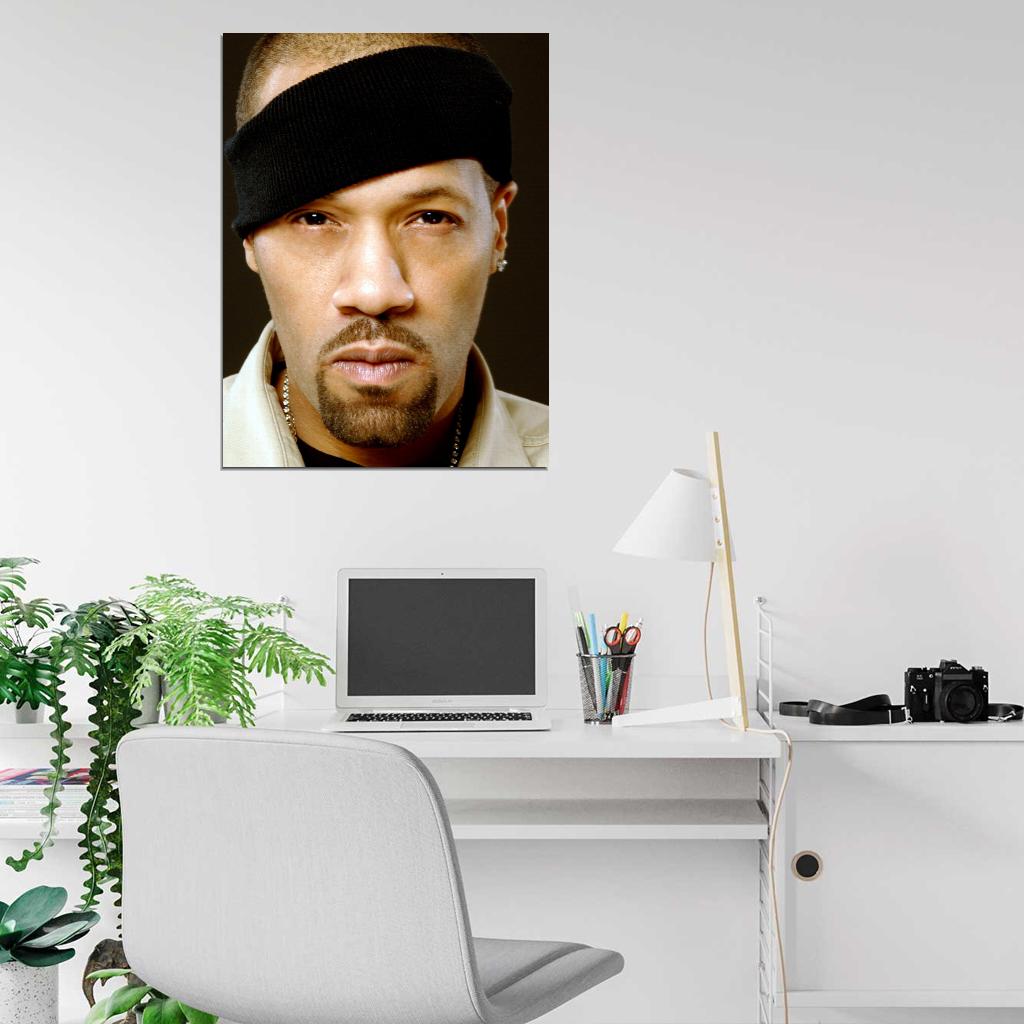 Redman Portrait Rapper Hip-Hop Music Rap Wall Art Print Poster