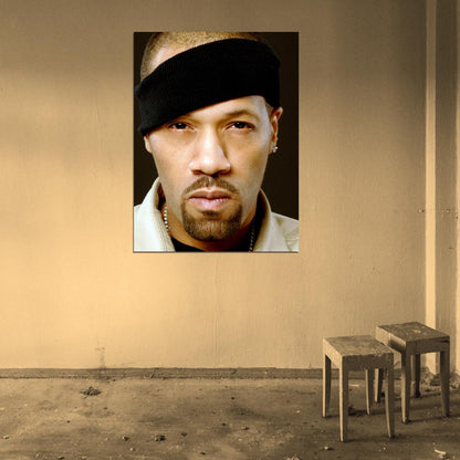 Redman Portrait Rapper Hip-Hop Music Rap Wall Art Print Poster