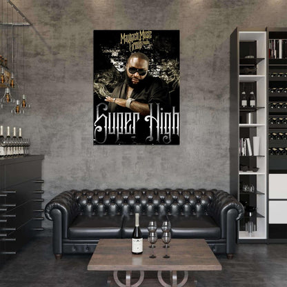 Maybach Music Group MMG Rick Ross Rapper Hip-Hop Music Rap Wall Art Print Poster