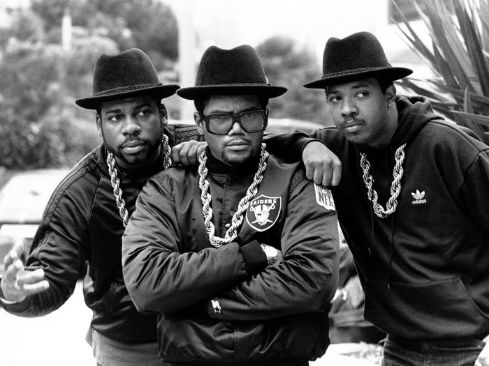 Run–D.M.C. Retro BW Group Run DMC Band Rapper Hip-Hop Music Rap Wall Art Print Poster