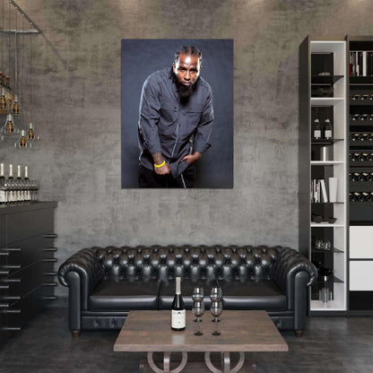 Tech N9ne Rapper Nine Hip-Hop Music Rap Wall Art Print Poster