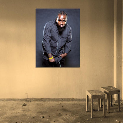 Tech N9ne Rapper Nine Hip-Hop Music Rap Wall Art Print Poster