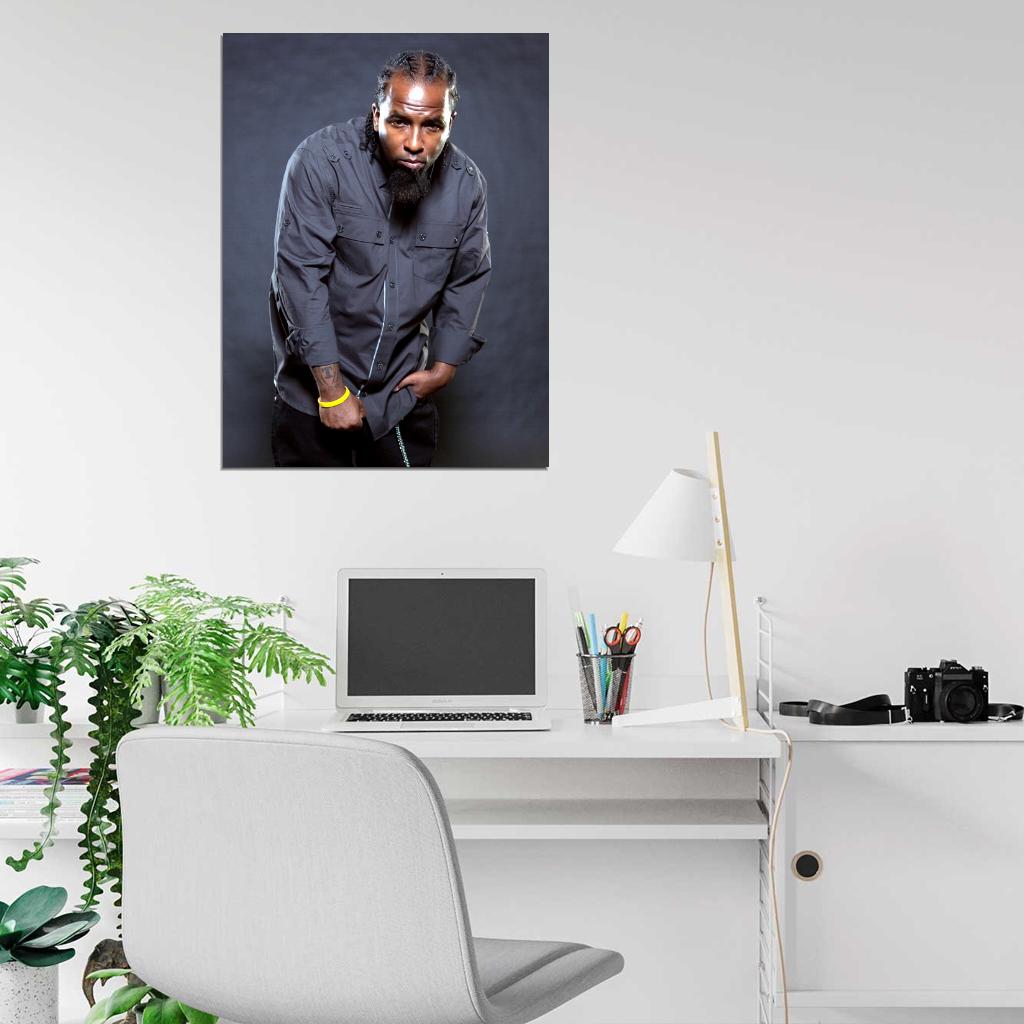 Tech N9ne Rapper Nine Hip-Hop Music Rap Wall Art Print Poster