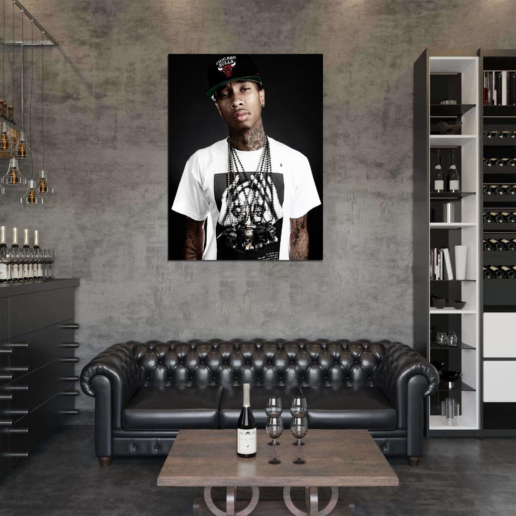 Tyga Rapper Hip-Hop Music Rap Wall Art Print Poster