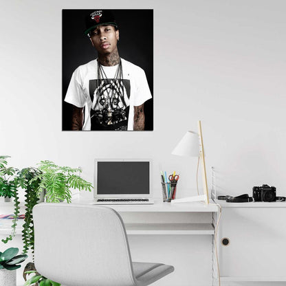 Tyga Rapper Hip-Hop Music Rap Wall Art Print Poster