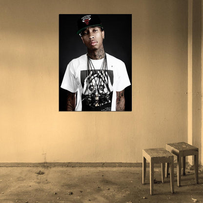 Tyga Rapper Hip-Hop Music Rap Wall Art Print Poster