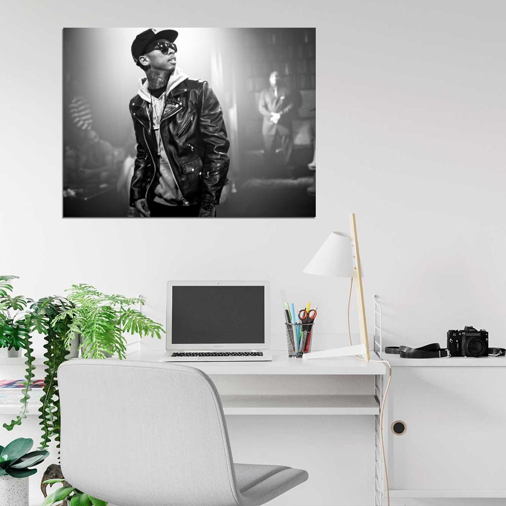 Tyga BW Rapper Hip-Hop Music Rap Wall Art Print Poster