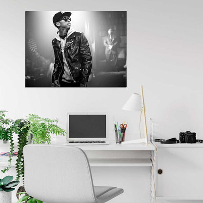 Tyga BW Rapper Hip-Hop Music Rap Wall Art Print Poster