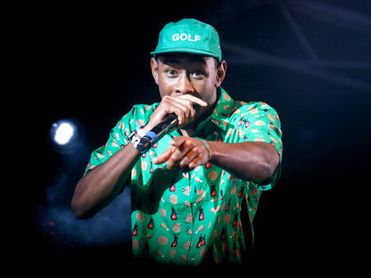 Tyler the Creator Live Concert Microphone Rapper Hip-Hop Music Rap Wall Art Print Poster