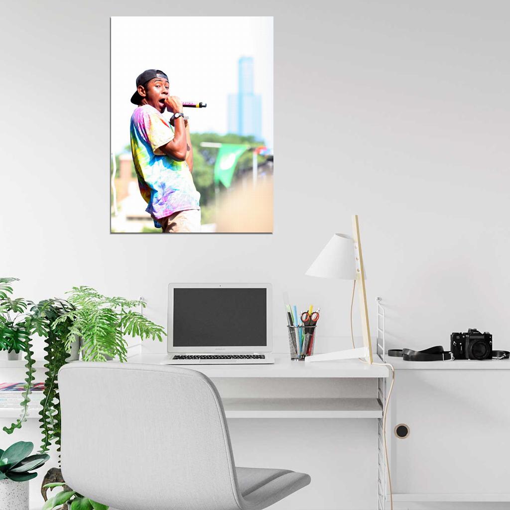 Tyler the Creator Rapper Hip-Hop Music Rap Wall Art Print Poster