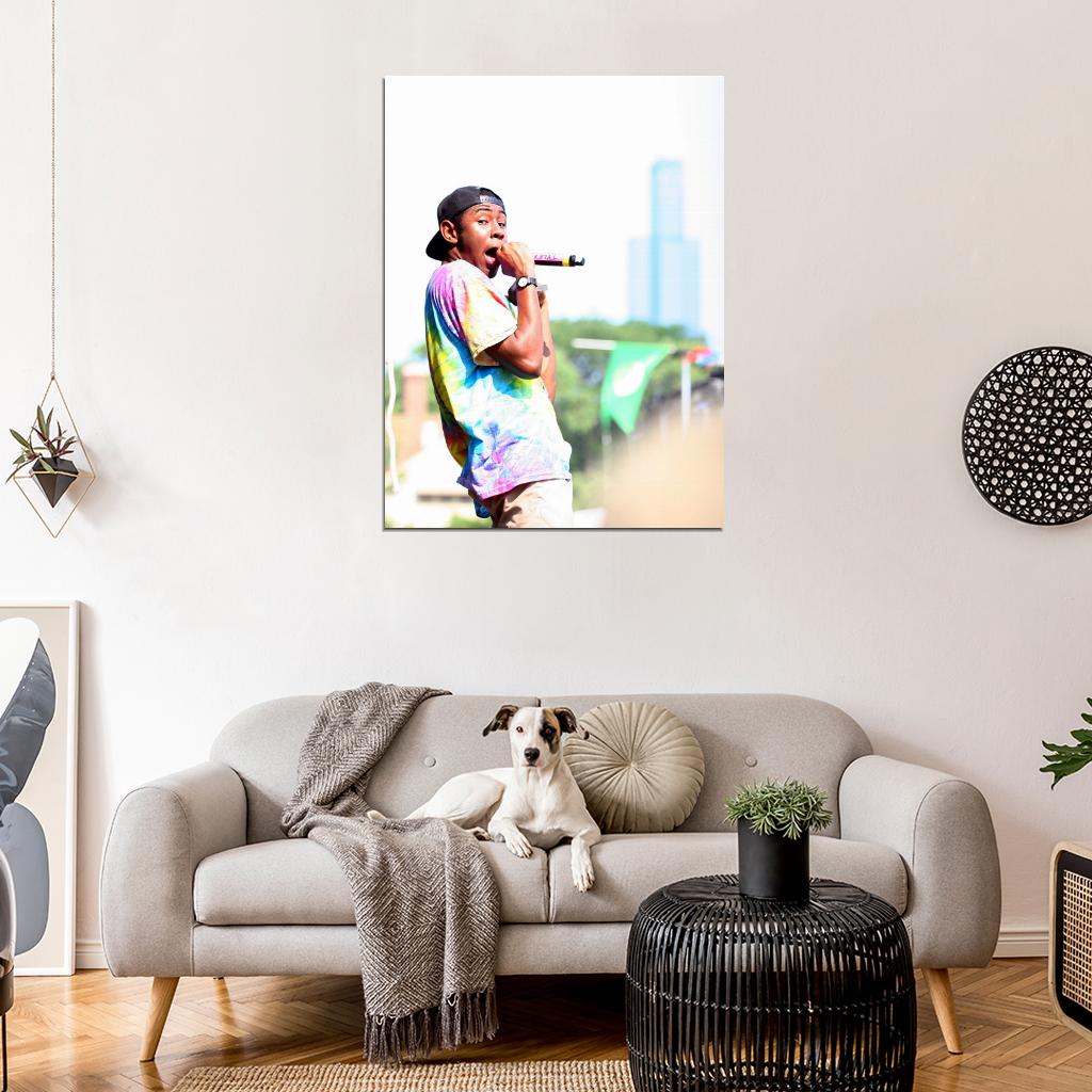 Tyler the Creator Rapper Hip-Hop Music Rap Wall Art Print Poster