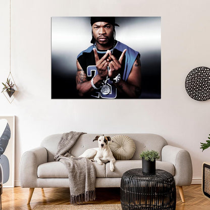 Xzibit Rapper Hip-Hop Music West Coast Rap Wall Art Print Poster