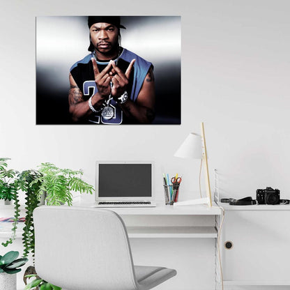 Xzibit Rapper Hip-Hop Music West Coast Rap Wall Art Print Poster