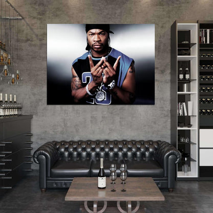 Xzibit Rapper Hip-Hop Music West Coast Rap Wall Art Print Poster