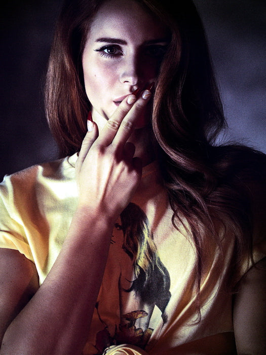 Lana Del Rey Beautiful Pop Music Singer Wall Art Print Poster