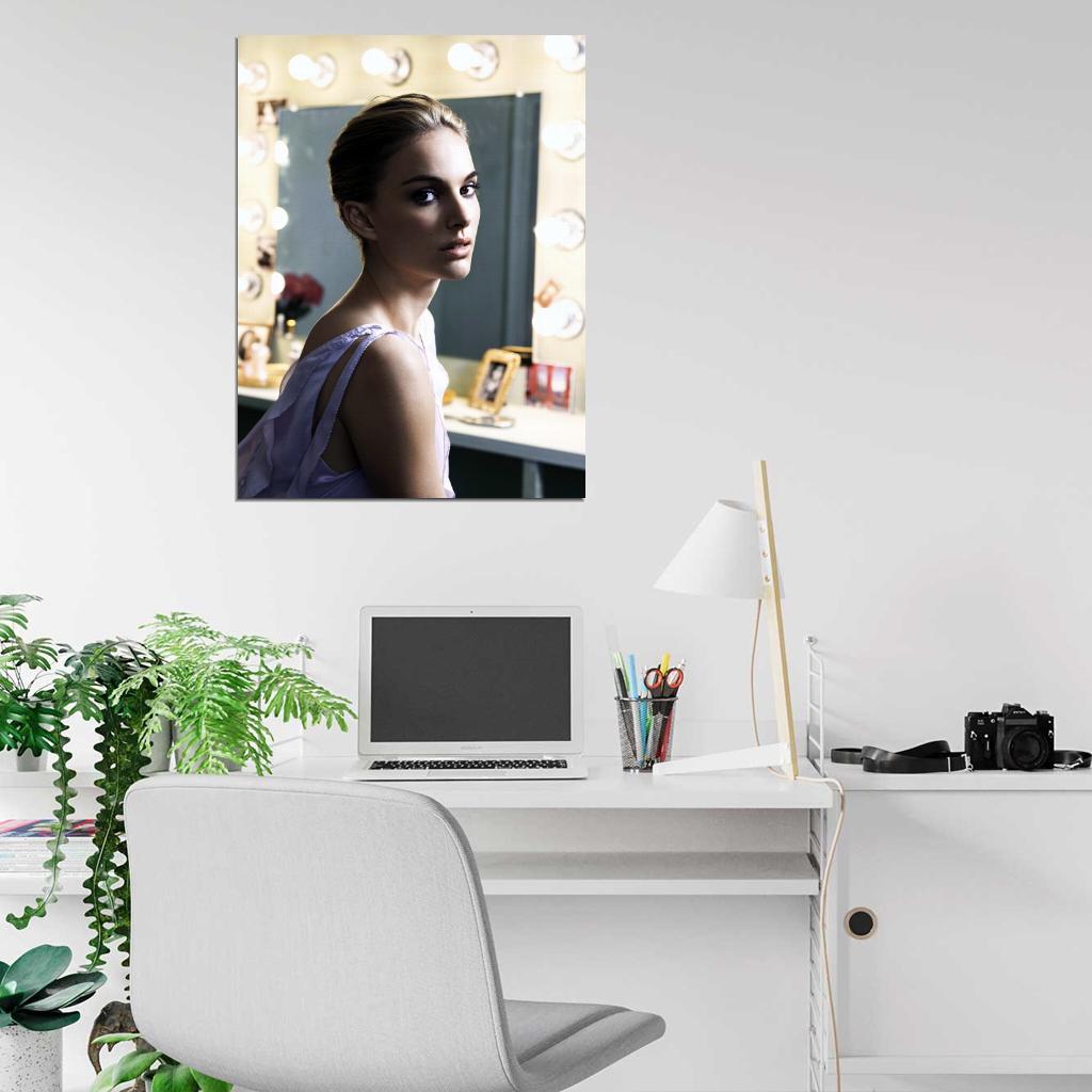 Natalie Portman Beautiful Actress Wall Art Print Poster