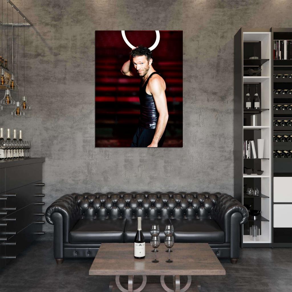 Vincent Cassel Actor Wall Art Print Poster