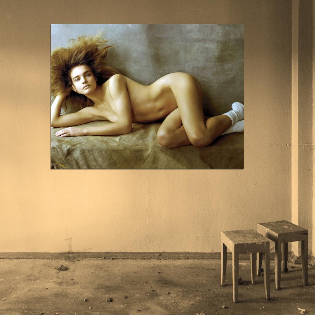 Natalia Vodianova Sexy Nude Model Wall Art Print Poster