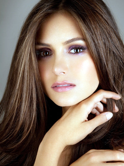 Nina Dobrev Portrait Actress Wall Art Print Poster