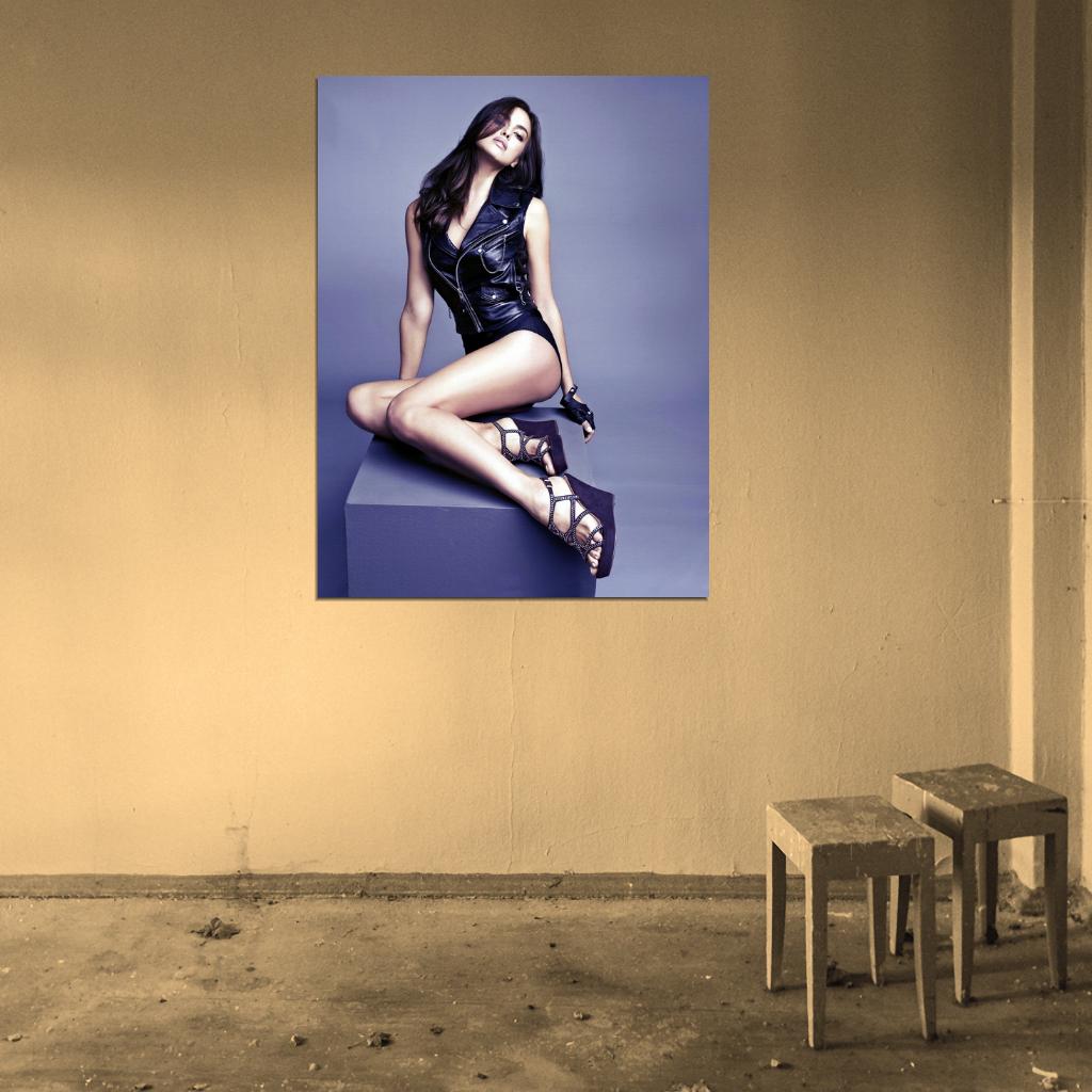 Irina Shayk Hot Shoes Model Wall Art Print Poster